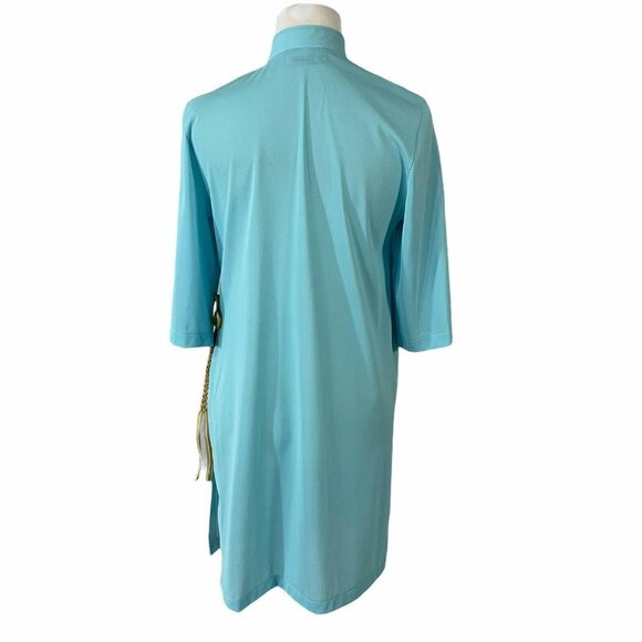 Hollywood Vassarette Blue Robe Nightgown Designer Line Loungewear 32 Vtg 1960s - Picture 7 of 10